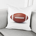 American Football Ball Print Pillow Cover