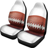 American Football Ball Print Universal Fit Car Seat Covers