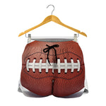 American Football Ball Print Women's Shorts
