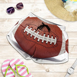 American Football Ball Print Women's Shorts
