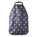 American Football Pattern Print Car Seat Organizers