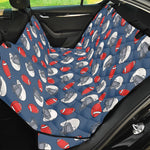 American Football Pattern Print Pet Car Back Seat Cover