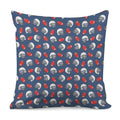 American Football Pattern Print Pillow Cover