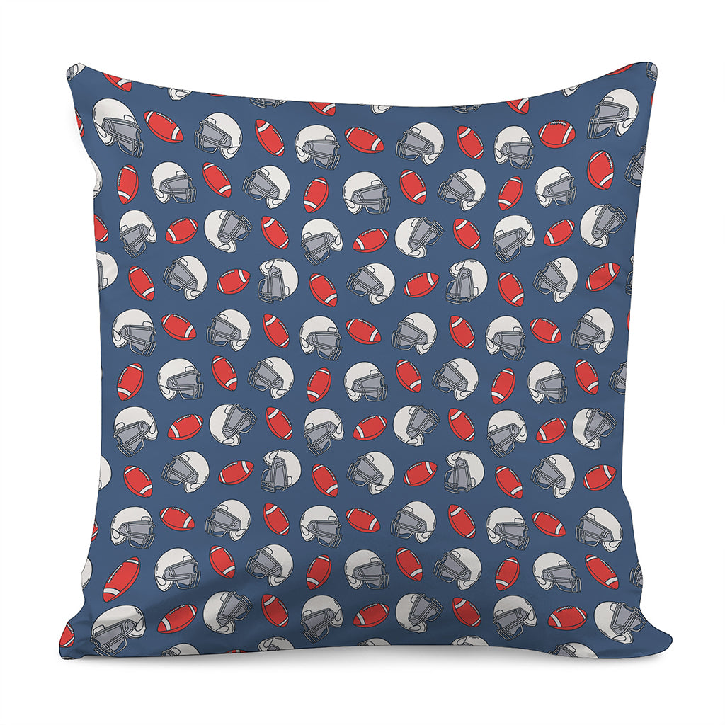 American Football Pattern Print Pillow Cover