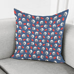 American Football Pattern Print Pillow Cover