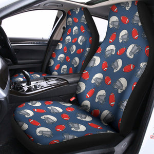 American Football Pattern Print Universal Fit Car Seat Covers