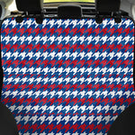 American Houndstooth Pattern Print Pet Car Back Seat Cover