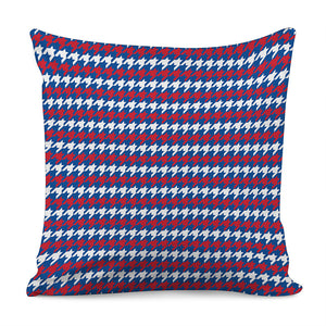 American Houndstooth Pattern Print Pillow Cover