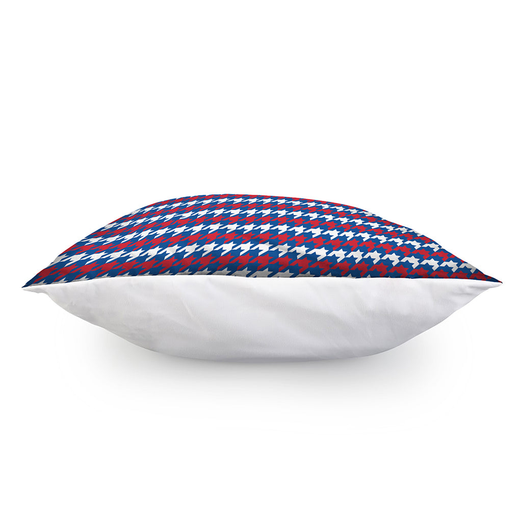 American Houndstooth Pattern Print Pillow Cover