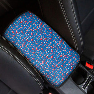 American Independence Day Pattern Print Car Center Console Cover