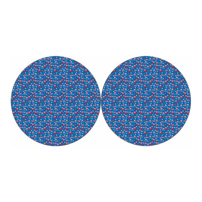 American Independence Day Pattern Print Car Coasters