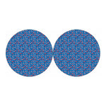 American Independence Day Pattern Print Car Coasters