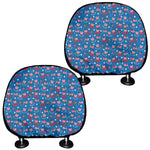 American Independence Day Pattern Print Car Headrest Covers