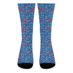 American Independence Day Pattern Print Crew Socks