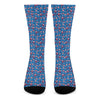 American Independence Day Pattern Print Crew Socks