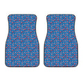 American Independence Day Pattern Print Front Car Floor Mats
