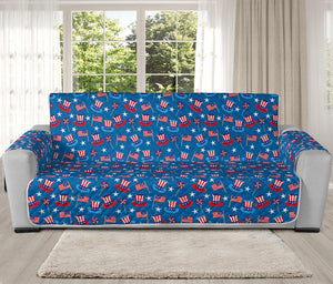 American Independence Day Pattern Print Oversized Sofa Protector