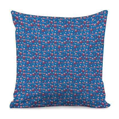 American Independence Day Pattern Print Pillow Cover
