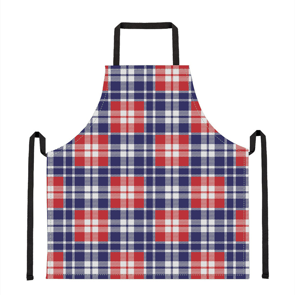 American Independence Day Plaid Print Apron