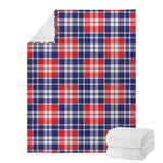 American Independence Day Plaid Print Blanket