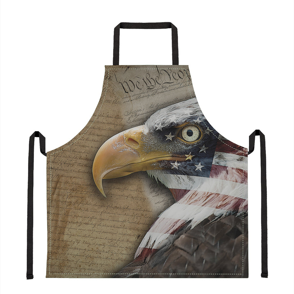 American Land Of Liberty Print Apron