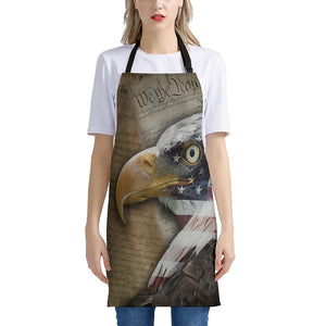 American Land Of Liberty Print Apron