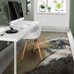 American Land Of Liberty Print Area Rug