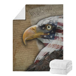 American Land Of Liberty Print Blanket