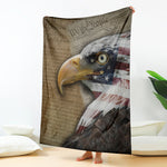 American Land Of Liberty Print Blanket