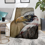 American Land Of Liberty Print Blanket