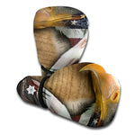 American Land Of Liberty Print Boxing Gloves