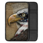 American Land Of Liberty Print Car Center Console Cover
