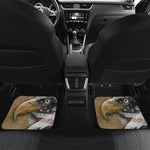American Land Of Liberty Print Front and Back Car Floor Mats