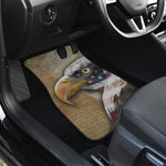 American Land Of Liberty Print Front Car Floor Mats