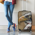 American Land Of Liberty Print Luggage Cover