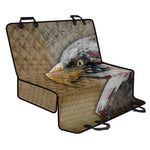American Land Of Liberty Print Pet Car Back Seat Cover