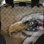American Land Of Liberty Print Pet Car Back Seat Cover