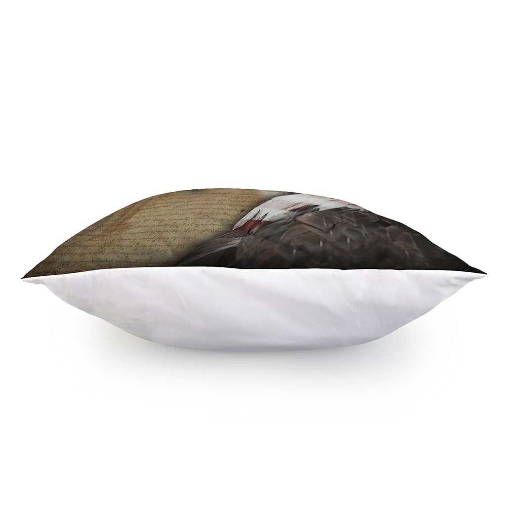 American Land Of Liberty Print Pillow Cover