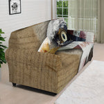 American Land Of Liberty Print Sofa Cover