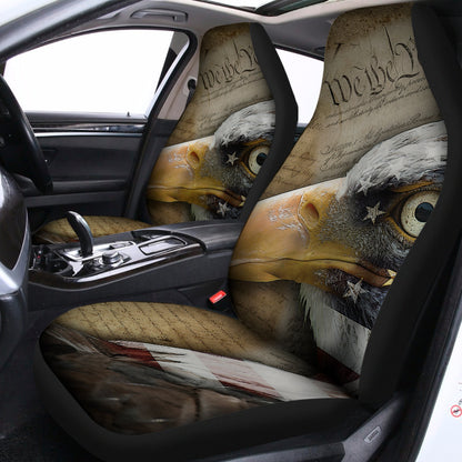 American Land Of Liberty Print Universal Fit Car Seat Covers