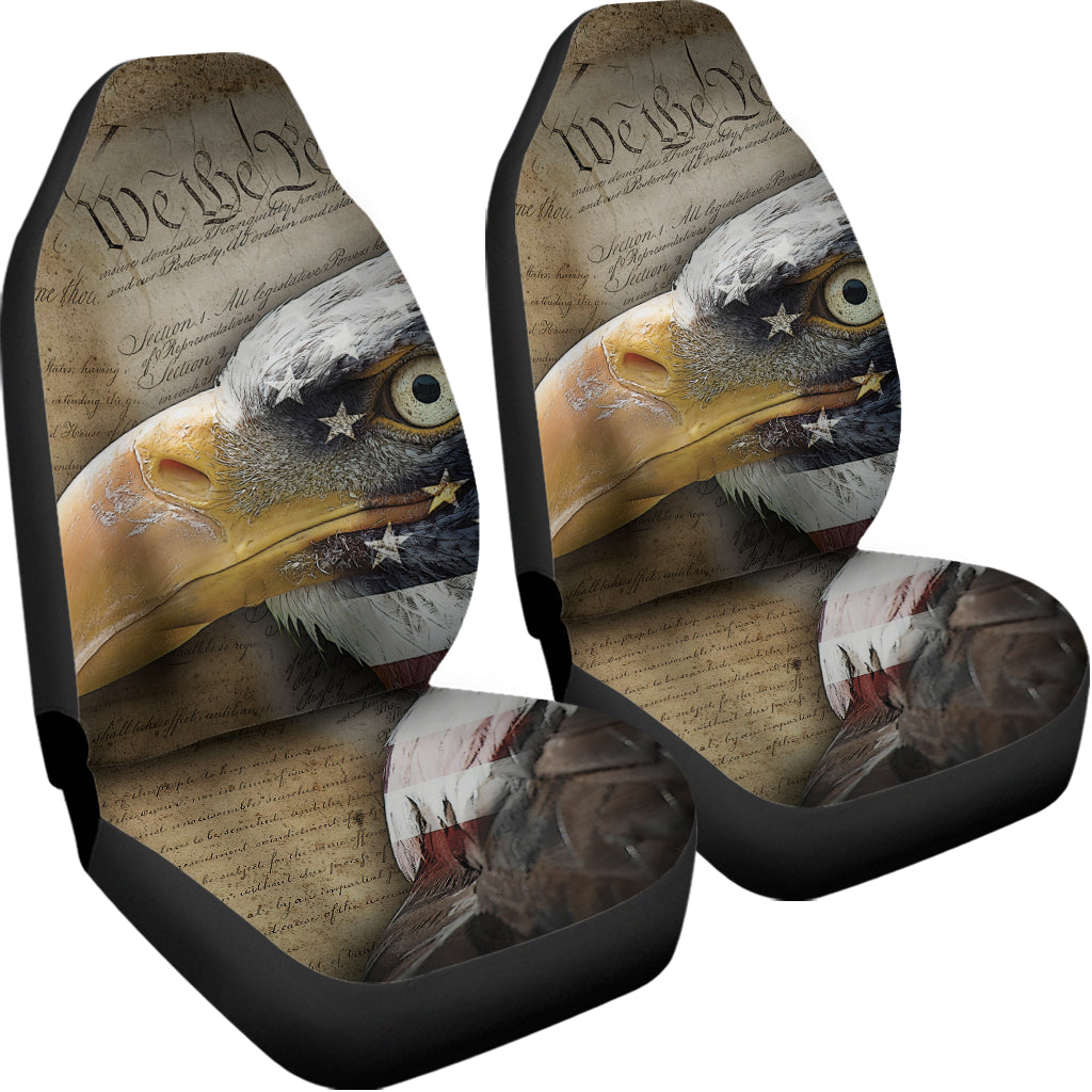 American Land Of Liberty Print Universal Fit Car Seat Covers