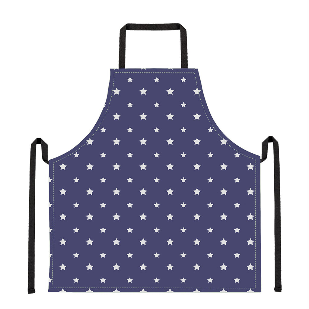 American Little Star Pattern Print Apron