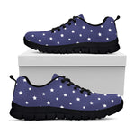 American Little Star Pattern Print Black Sneakers