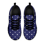 American Little Star Pattern Print Black Sneakers