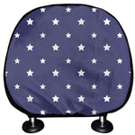 American Little Star Pattern Print Car Headrest Covers
