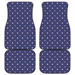 American Little Star Pattern Print Front and Back Car Floor Mats