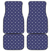 American Little Star Pattern Print Front and Back Car Floor Mats