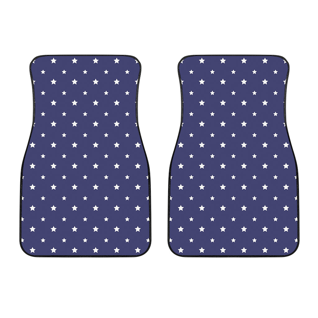 American Little Star Pattern Print Front Car Floor Mats