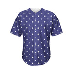 American Little Star Pattern Print Men's Baseball Jersey