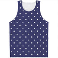 American Little Star Pattern Print Men's Tank Top